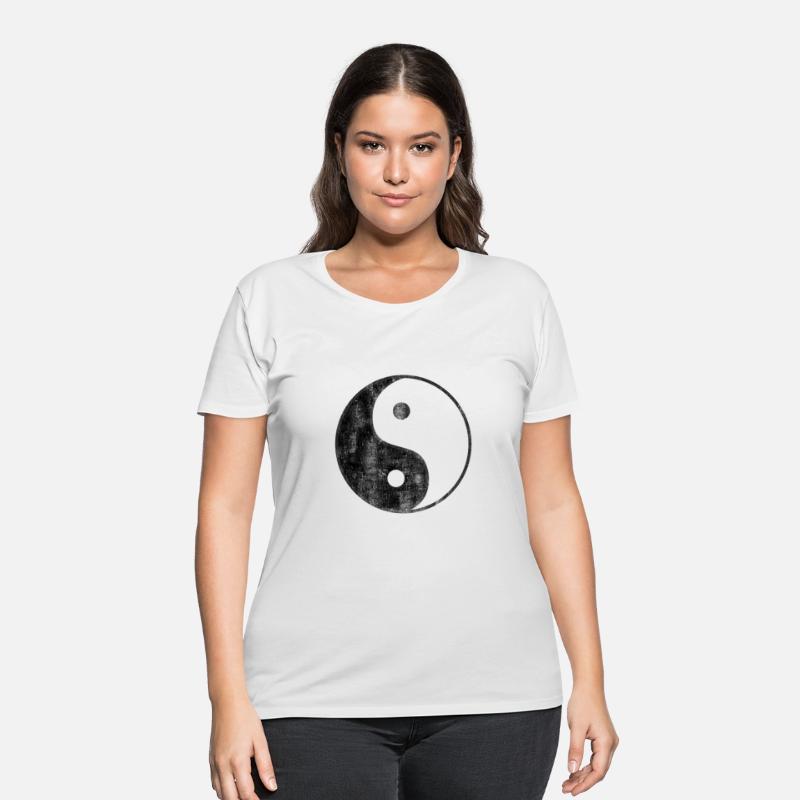 Big Distressed Ying Yang