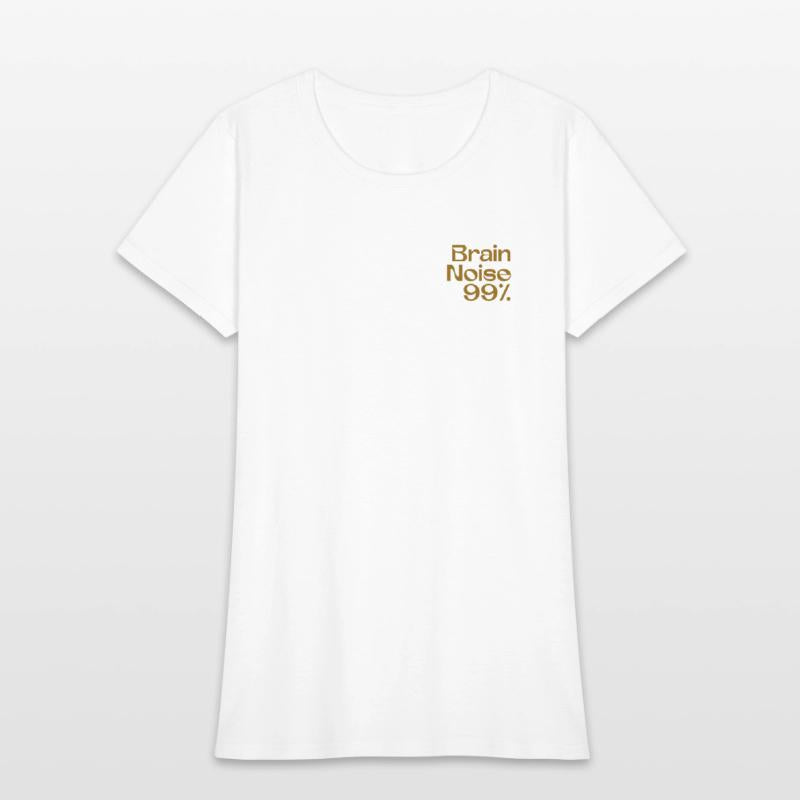 Brain Noise: 99% – Minimalist Anxiety Humor