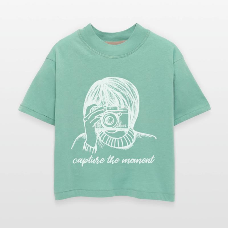 Capture the moment – photographer with camera