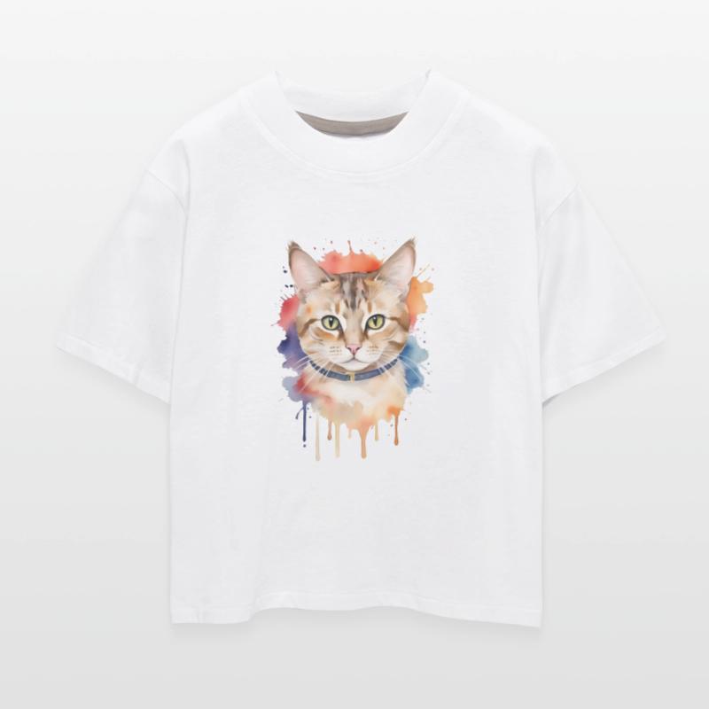 Cat Watercolor Pet Design