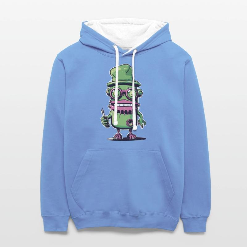 confused green alien