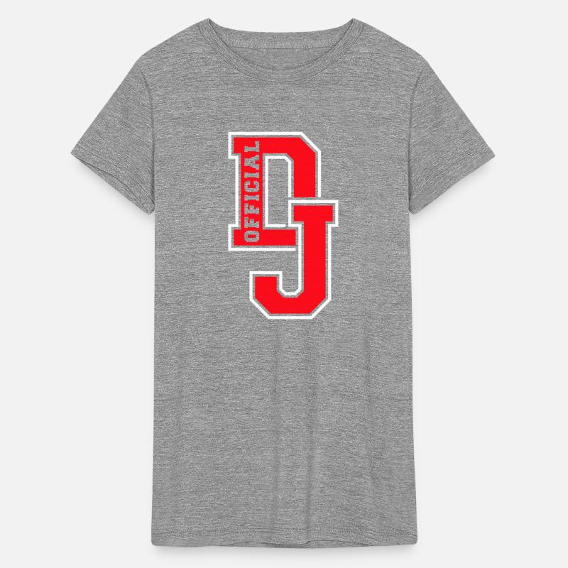 Cool Official DJ Club Music Party Text Lettering