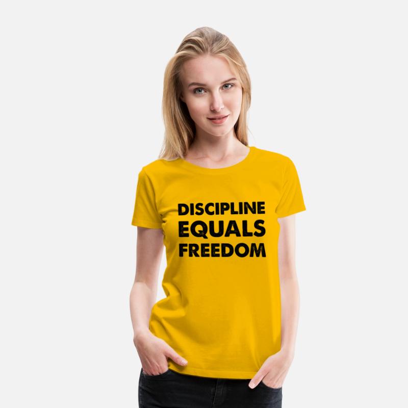 Discipline Equals Freedom Motivational Quote