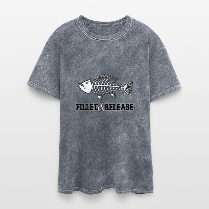 Fillet And Release Fish Bones Fish Fisherman