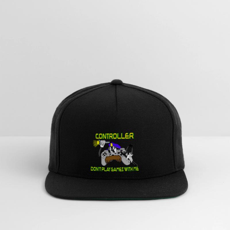 Funny Gamer Console Gaming Cartoon Illustration