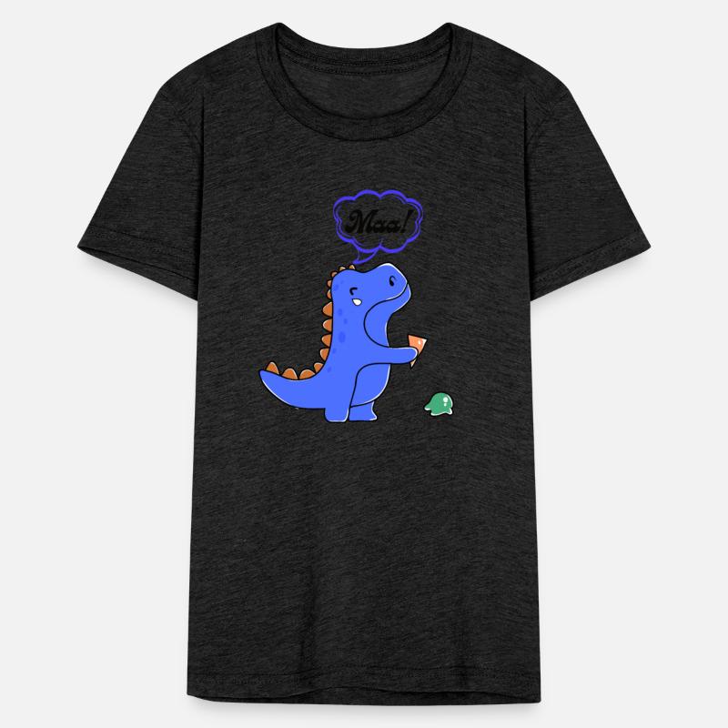 Funny Kids Design - T-Rex With Ice Cream