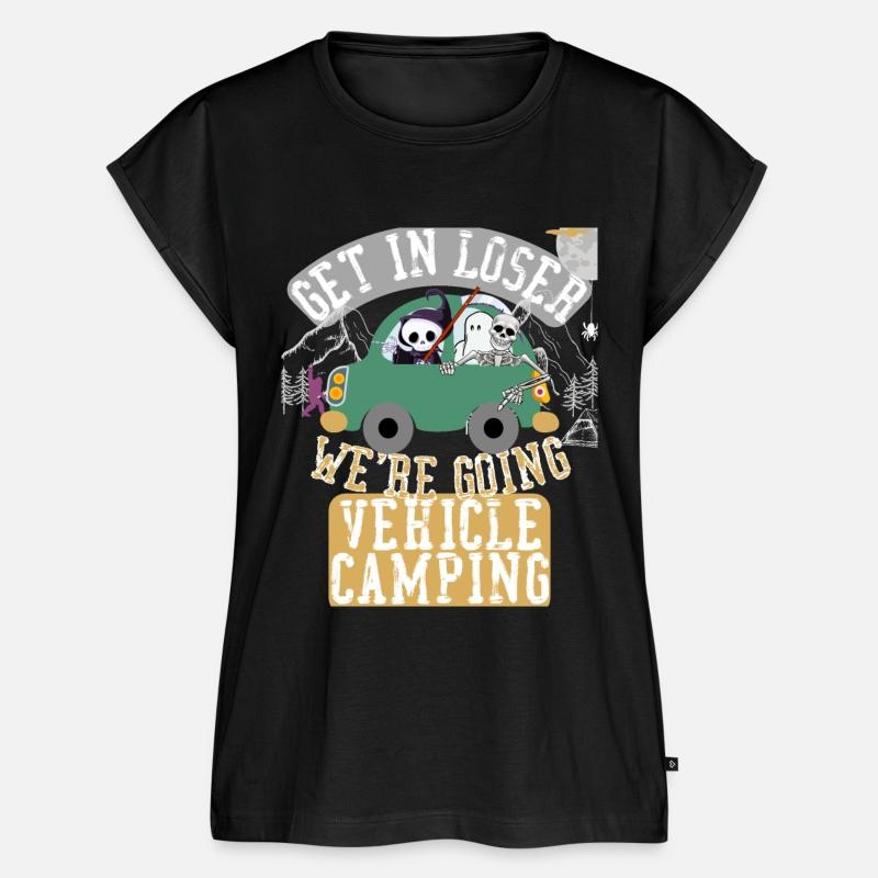 Get in loser we're going vehicle camping