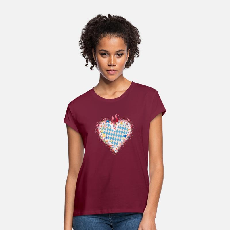 Gingerbread heart shape blue white Bavarian style