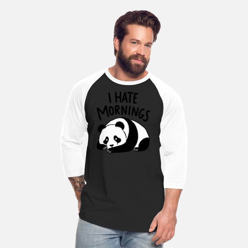 Panda I Hate Mornings Saying