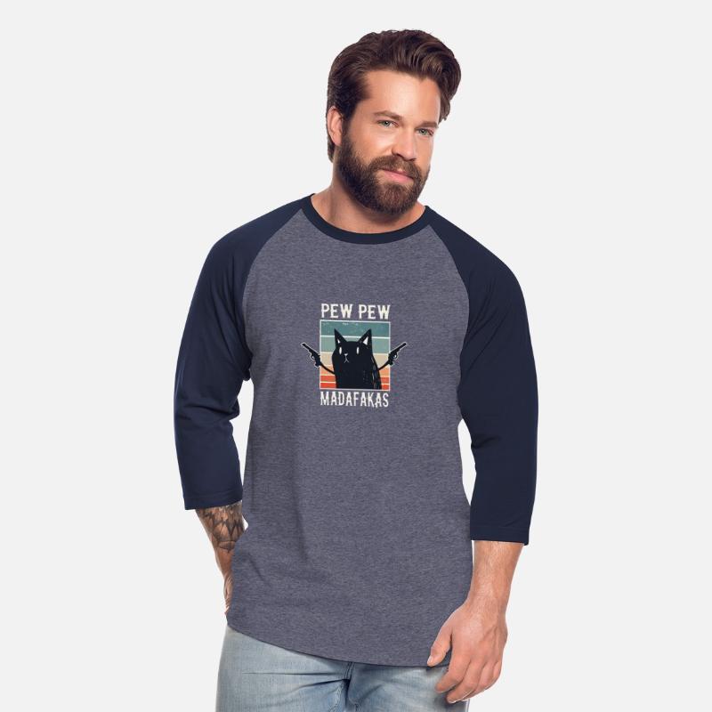 “Pew Pew Madafakas” Funny Cat Meme T-Shirt