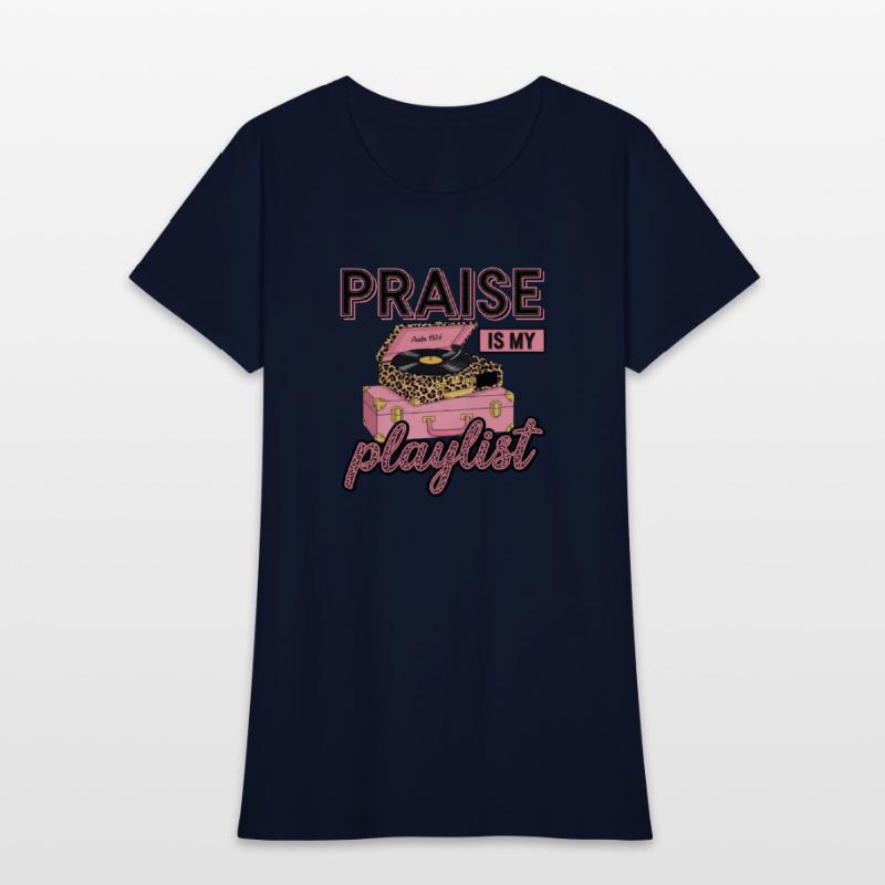 Praise Is My Playlist – Psalm 150:6 Retro Design