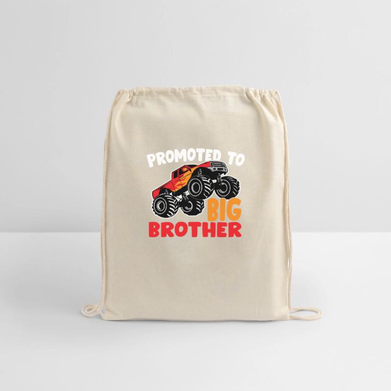 Promoted To Big Brother Monster Truck For Kids