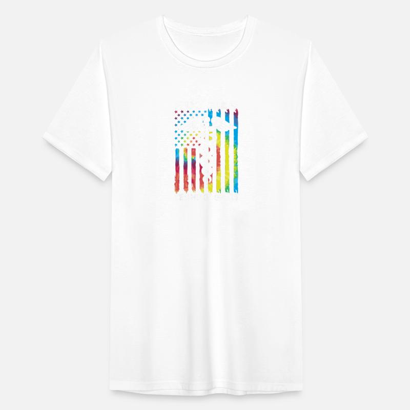 Retro Colorful Medical Symbol Nuc Med Technologist