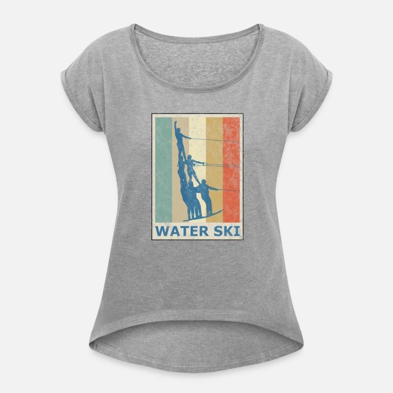 Retro Vintage Style Water Ski Water Sports