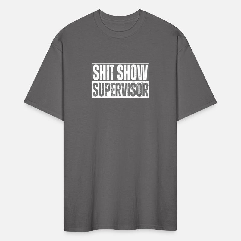 Shit Show Supervisor humor Distressed Essential