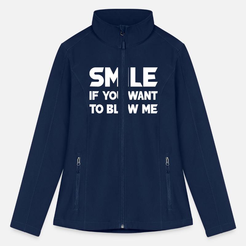 smile if you want to blow me t-shirts