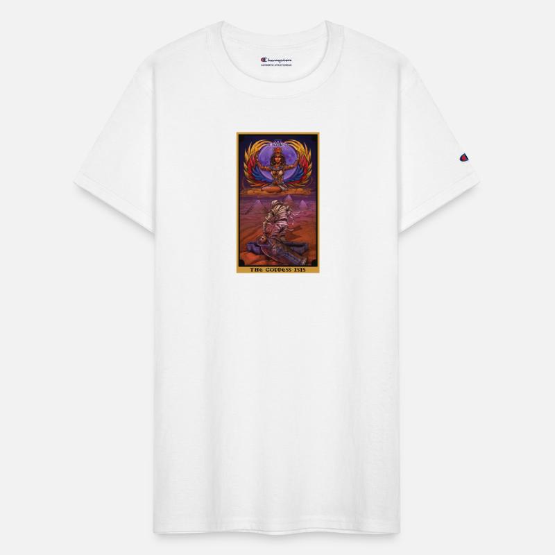 The Goddess Isis in Judgement Tarot Card