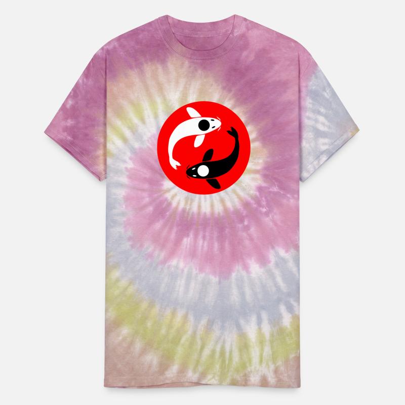 Yin and Yang Koi Fish