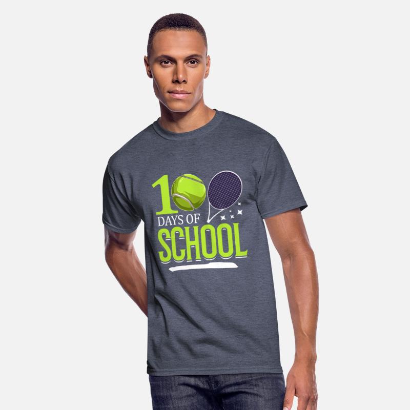 100 Days Of School Tennis Sports Game Athletic