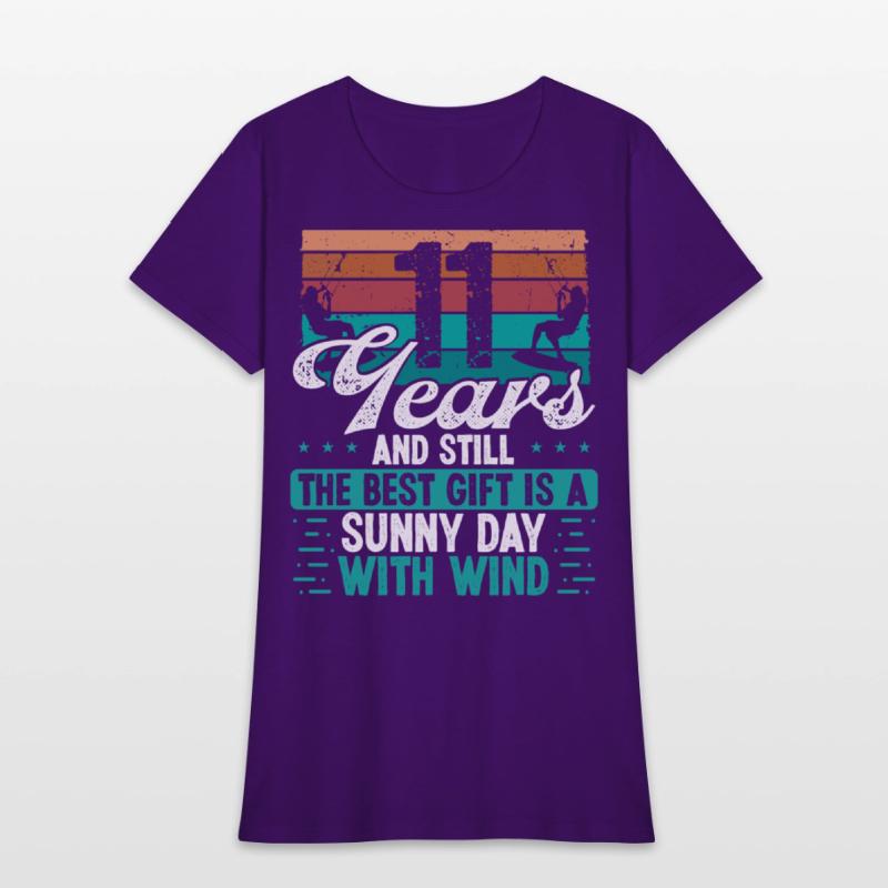 11 Year Old Kitesurfer Kiteboarding 11 Birthday