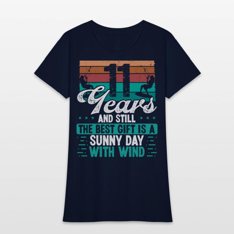 11 Year Old Kitesurfer Kiteboarding 11 Birthday