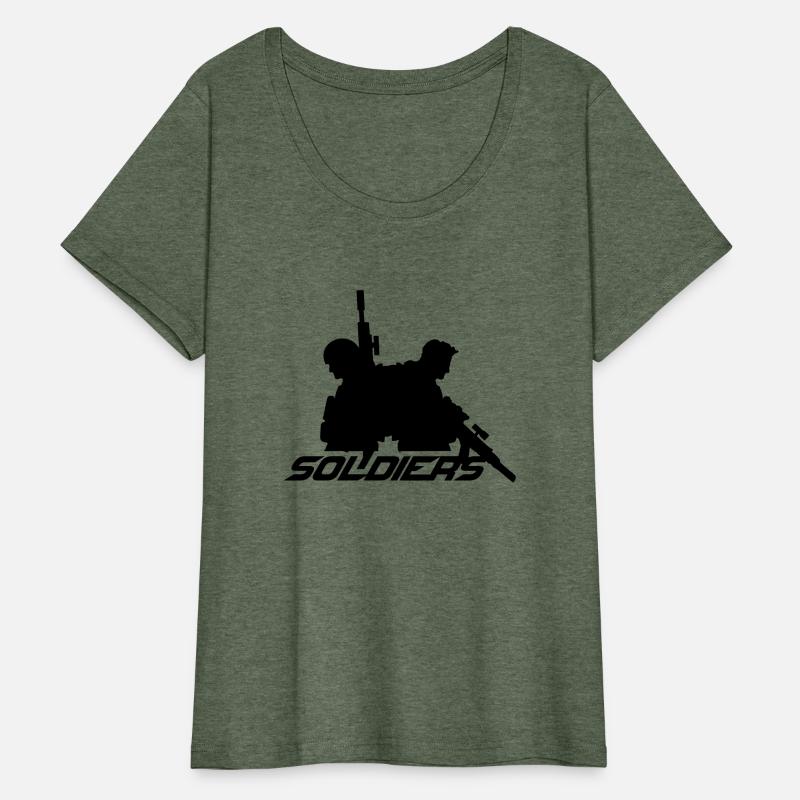 2 Soldiers Crew War Team Freedom Soldier Fighter