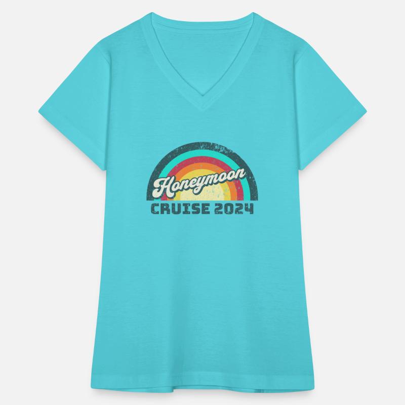 2024 Honeymoon Cruise Couples Tee