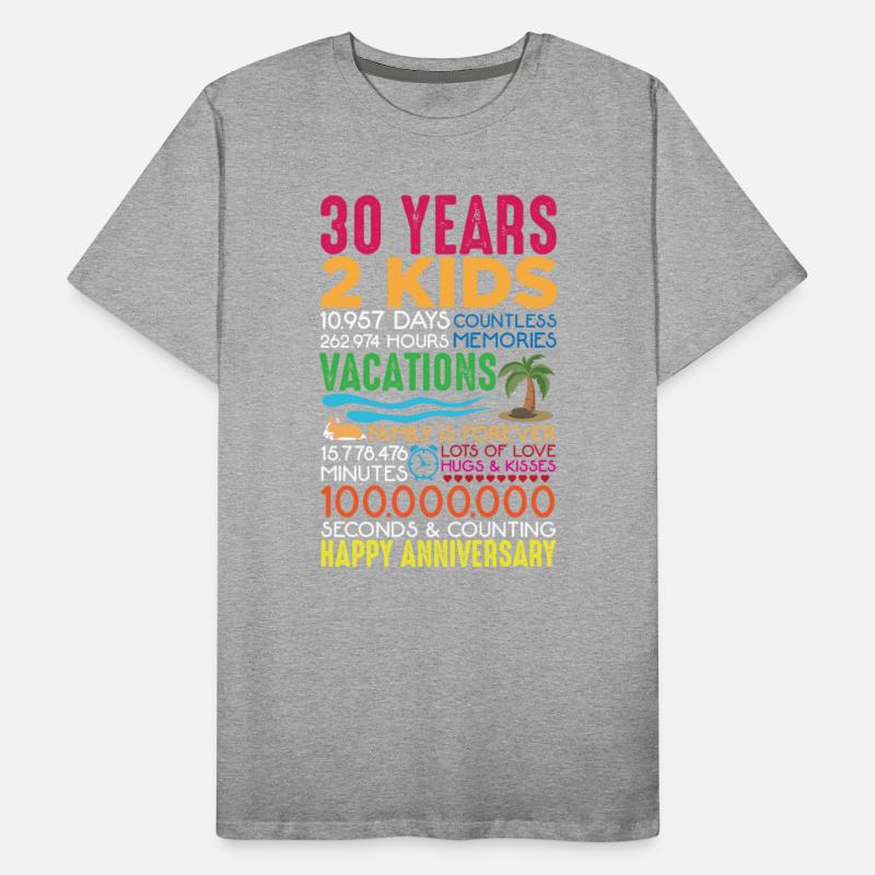 30 years Wedding Anniversary 2 kids Parents