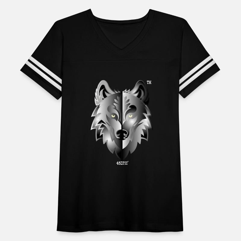45EPIC Wolf Portrait Trademark Logo McGucken Art