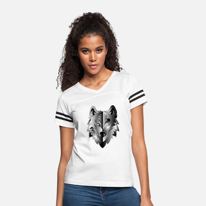 45EPIC Wolf Portrait Trademark Logo McGucken Art