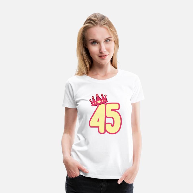 45Th Queen Happy Party Crown