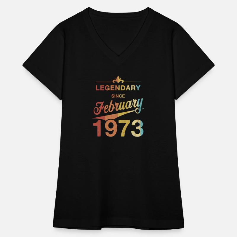 50th Birthday 50 Year Old Born February 1973 Gift