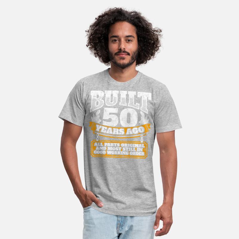 50th birthday gift idea: Built 50 years ago Shirt