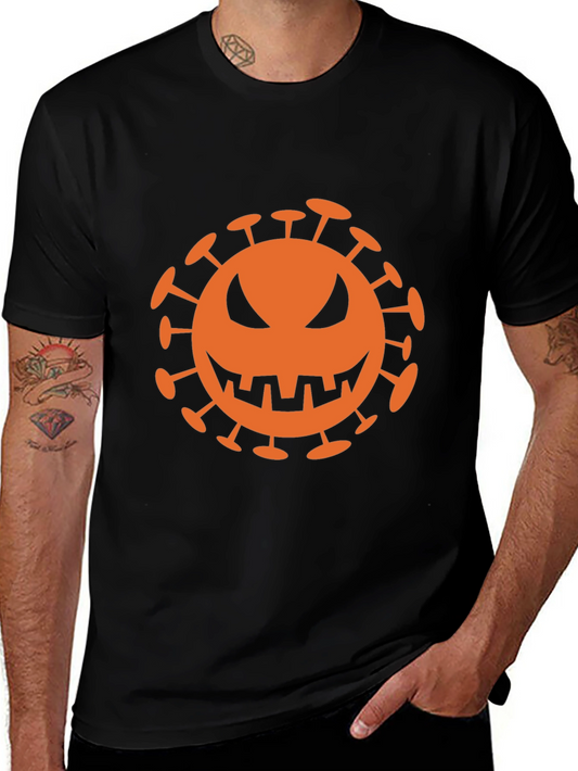Halloween Virus Funny Graphic Tee Shirt