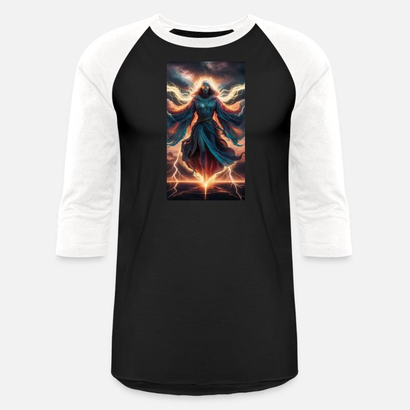 A mighty creature in the form of an angel with