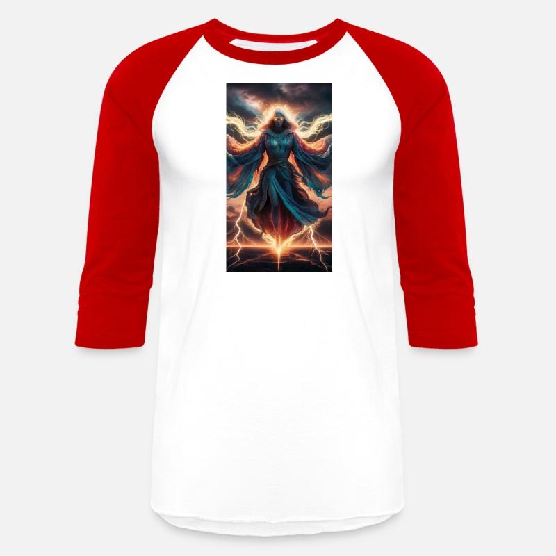 A mighty creature in the form of an angel with