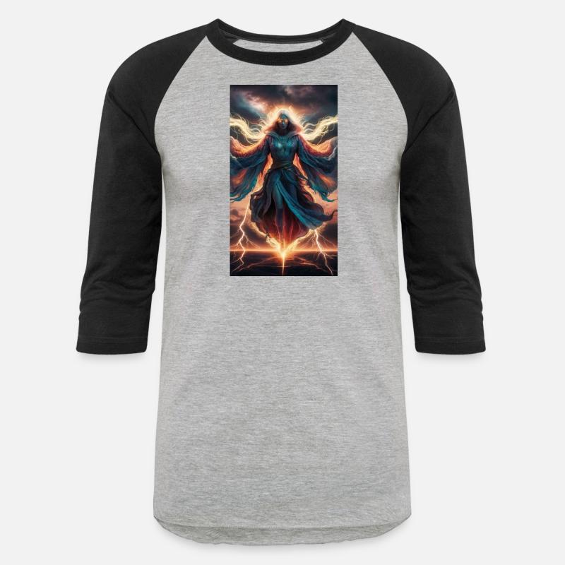 A mighty creature in the form of an angel with