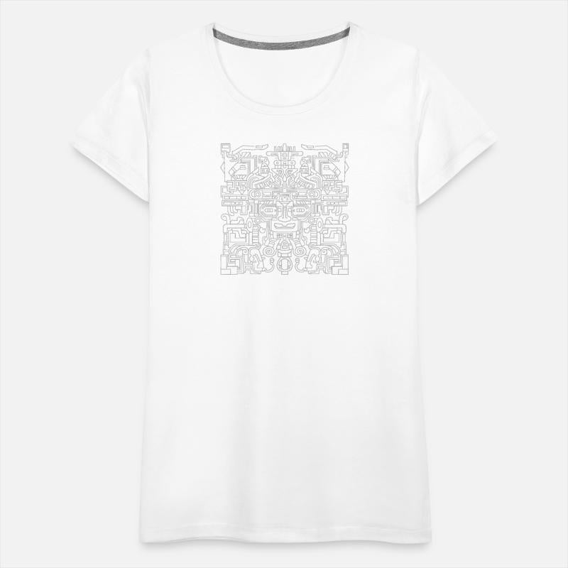 Abstract Aztec Talisman pattern