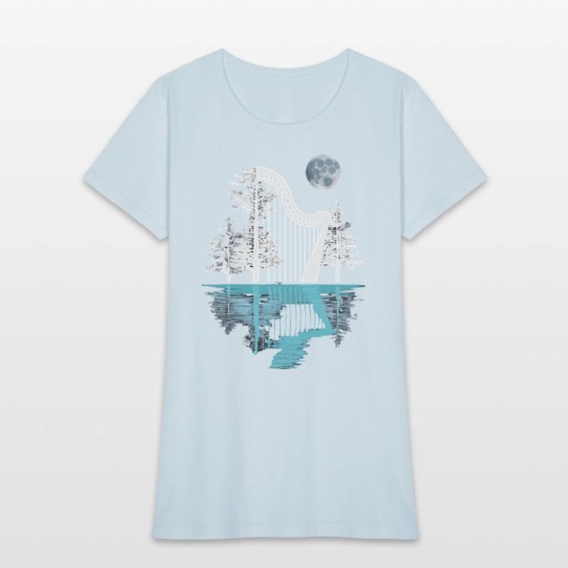 aeolian harp Night Artwork aeolian wind harp gift