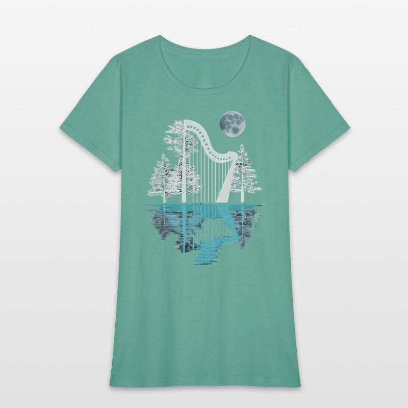 aeolian harp Night Artwork aeolian wind harp gift