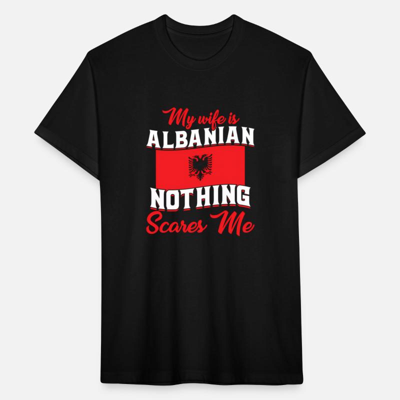 Albania Flag Albanian Husband
