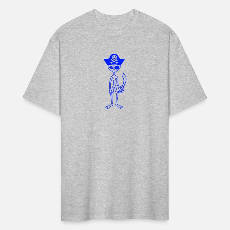 Alien Pirate Captain Funny Extraterrestrial Being