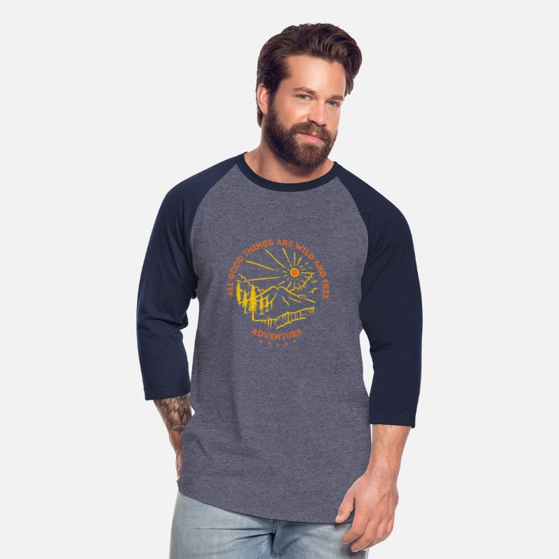 All Good Things Are Wild & Free Adventure T Shirt