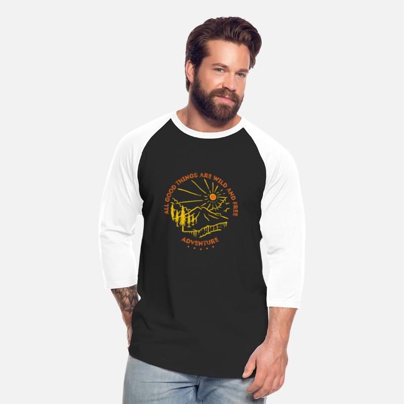 All Good Things Are Wild & Free Adventure T Shirt