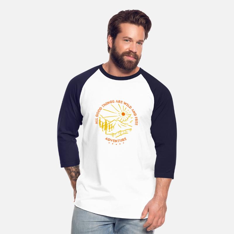 All Good Things Are Wild & Free Adventure T Shirt