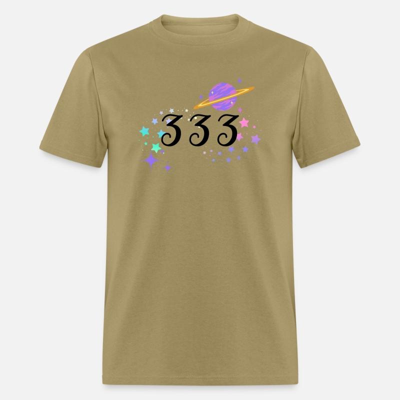 Angel Numbers 333 Purple Saturn with Stars