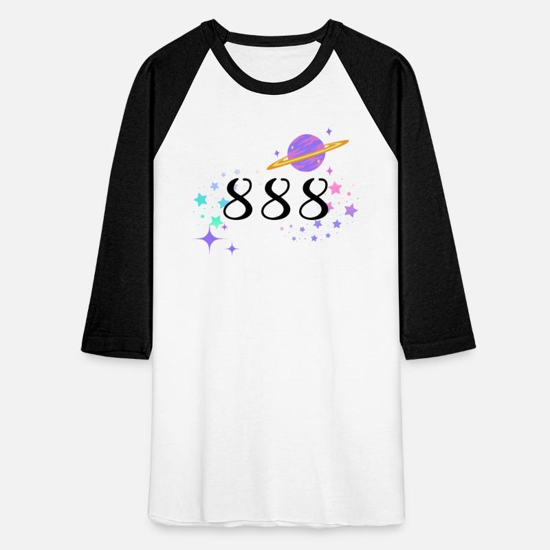 Angel Numbers 888 Purple Saturn with Stars