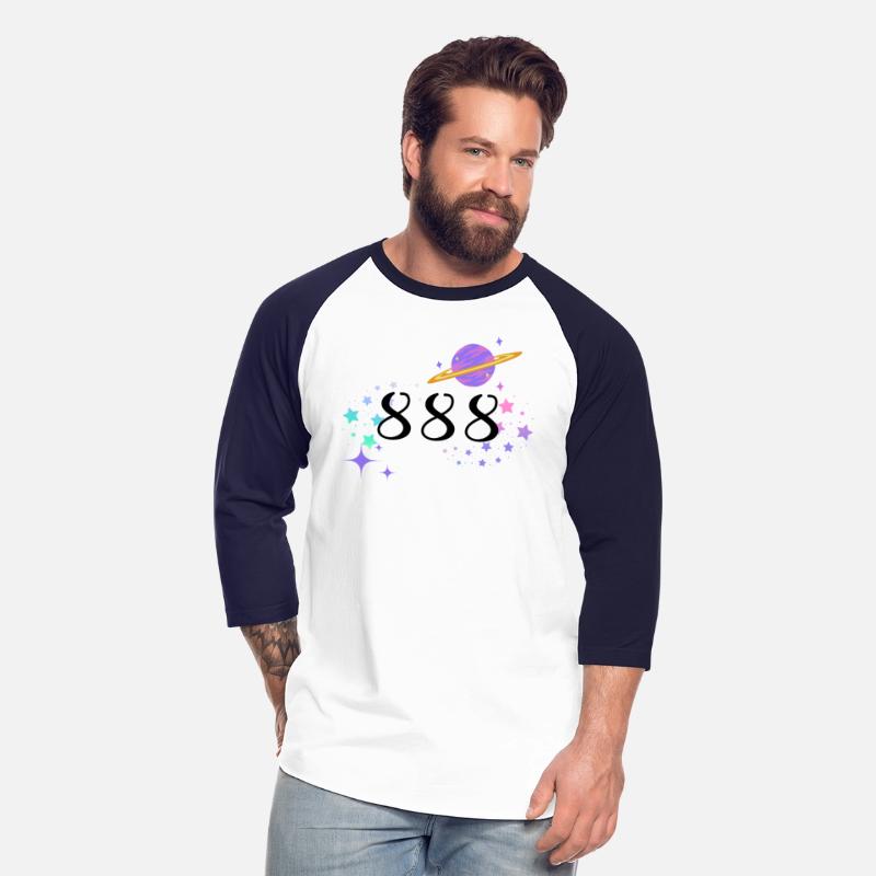 Angel Numbers 888 Purple Saturn with Stars