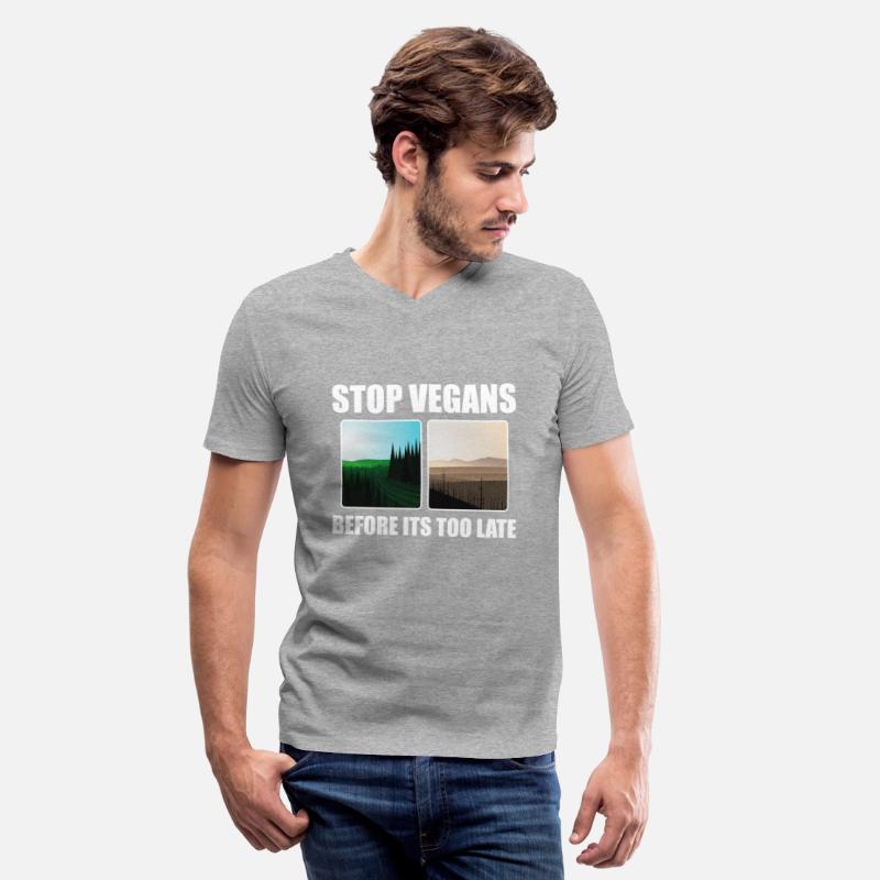 Anti Vegan - Stop Vegans Funny Design Meat Eater