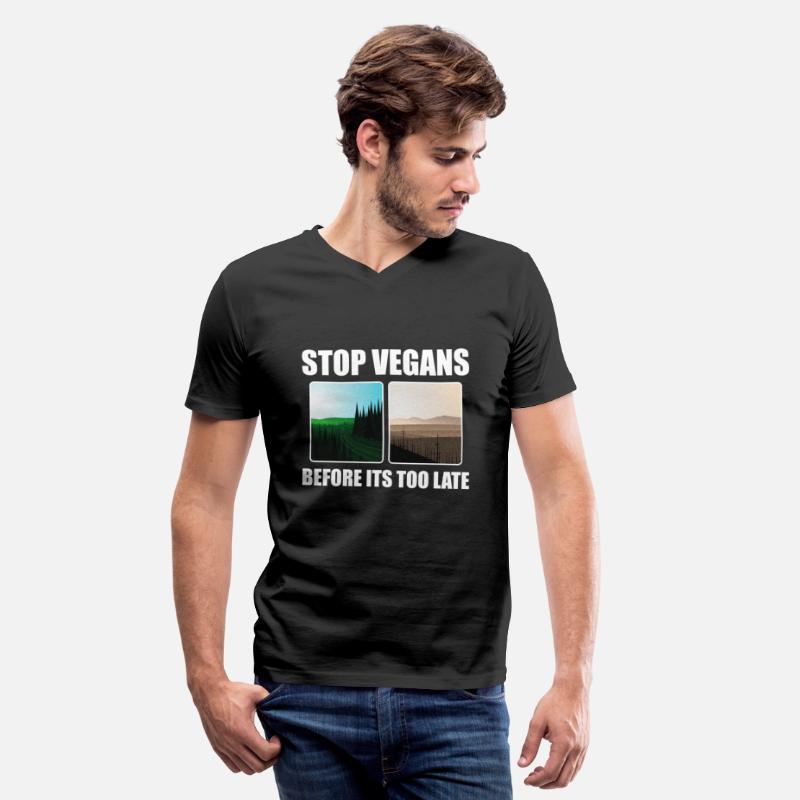 Anti Vegan - Stop Vegans Funny Design Meat Eater